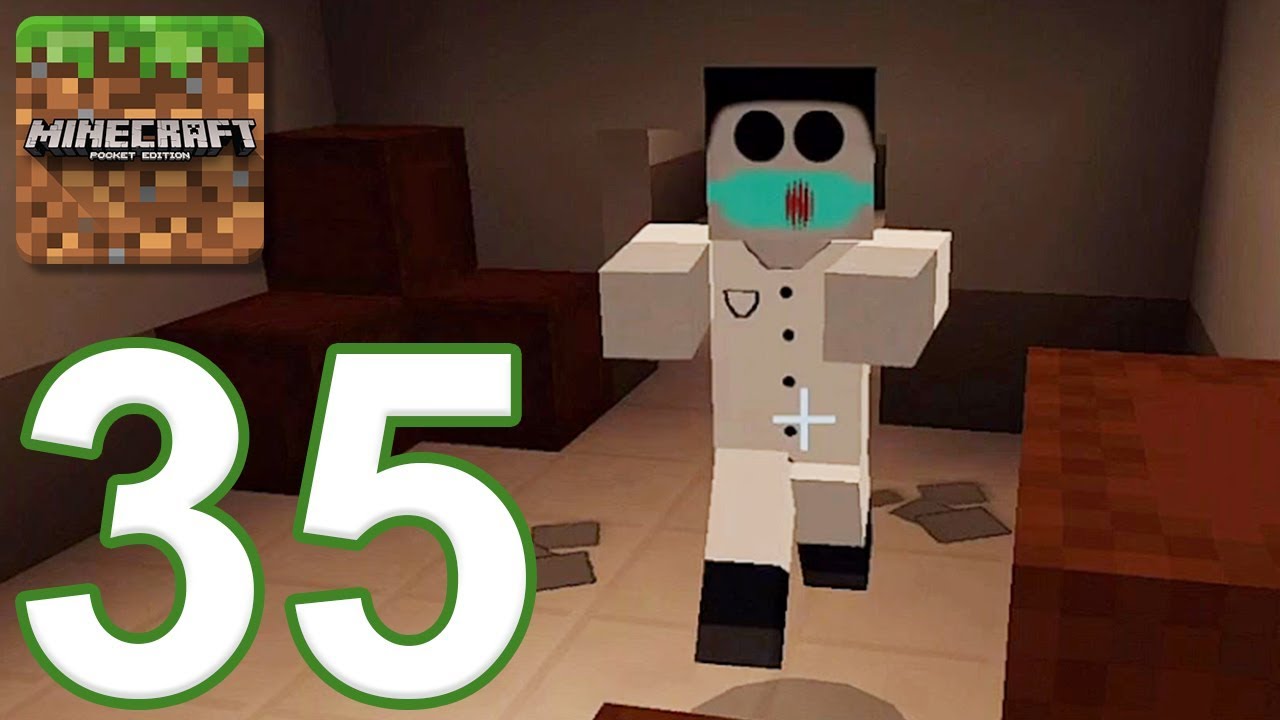 Minecraft: PE - Gameplay Walkthrough Part 35 - Hospital 2 (iOS, Android)