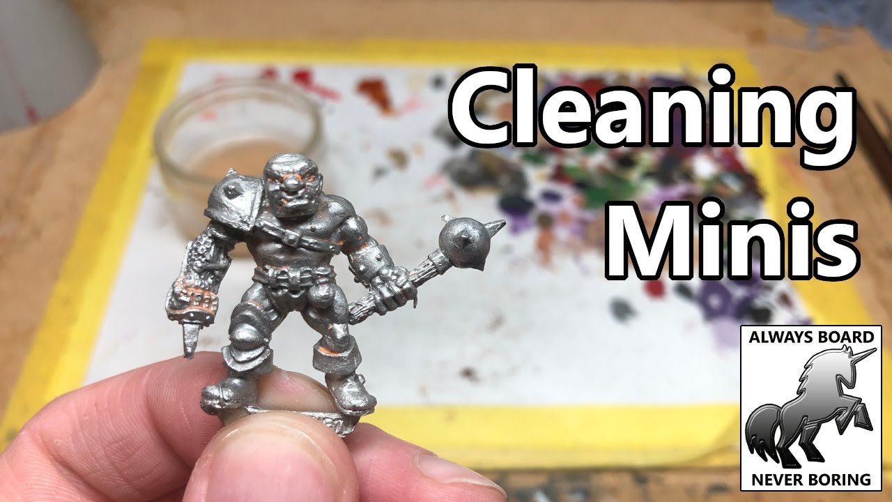 Stripping Paint from Miniatures: Dettol versus Clean Spirit | Cheap Solutions for Cleaning Minis