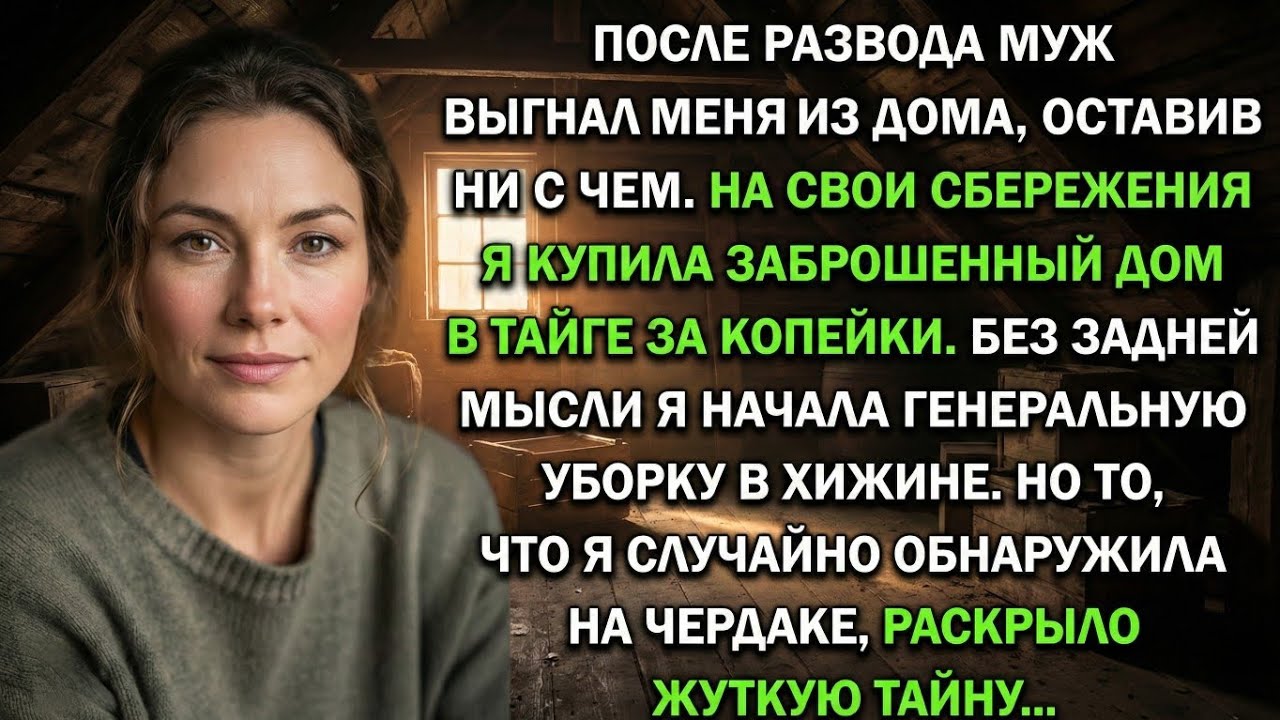 Я купила заброшенный дом в тайге за копейки и случайно раскрыла жуткую тайну