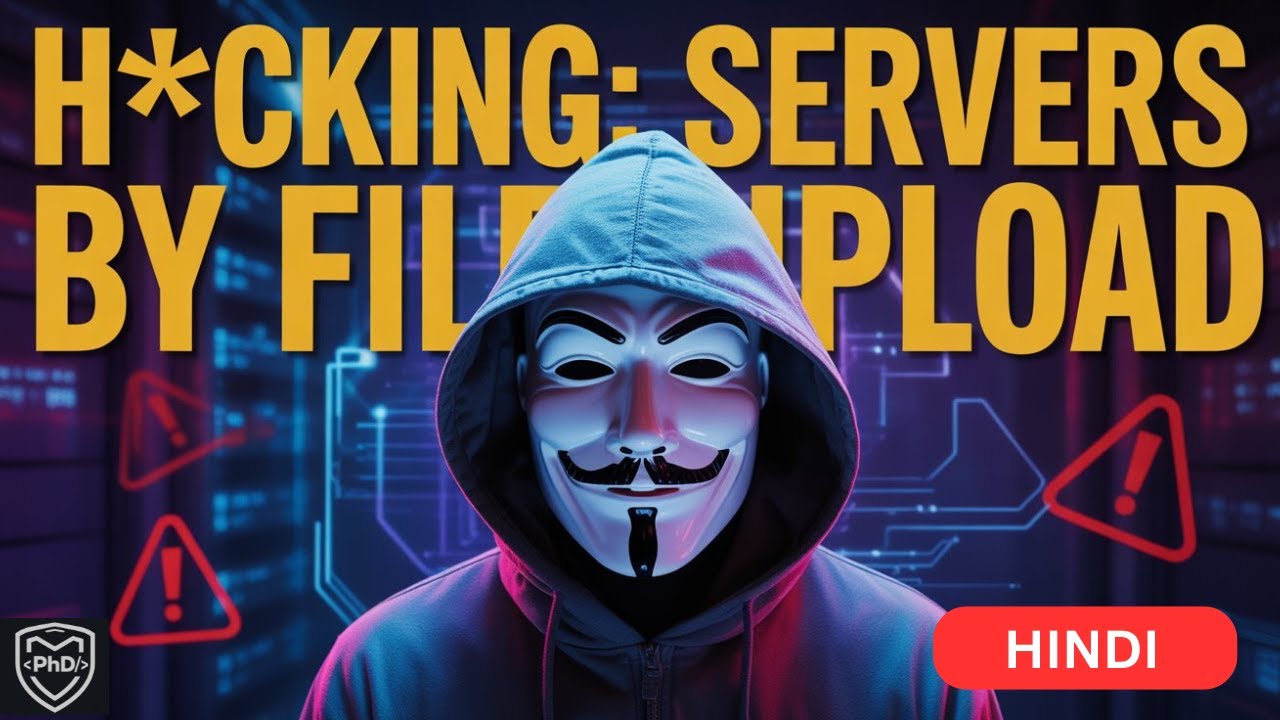 How Hackers Hack Servers by Uploading File | File Upload Vulnerability | OWASP Top 10 | PhD Security