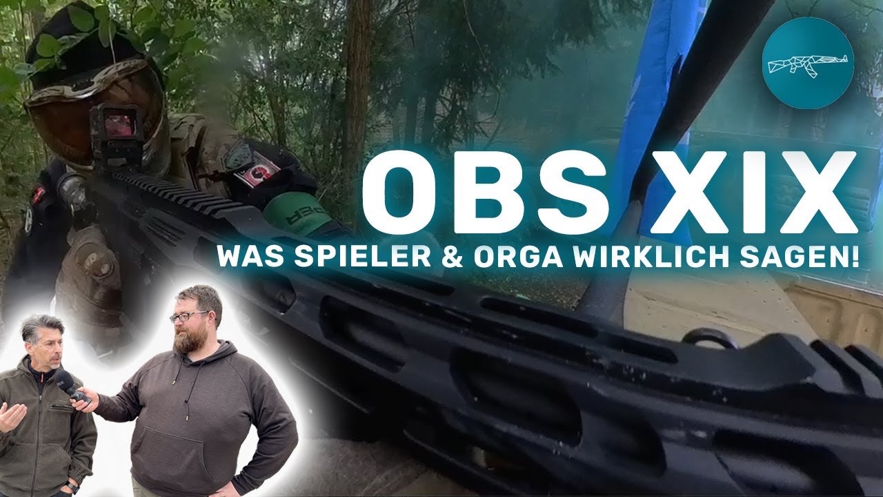 OBS 19 | Operation Black Sky Interview Tour mit Stefan und Gaming mit Kai | Magfed Paintball extreme