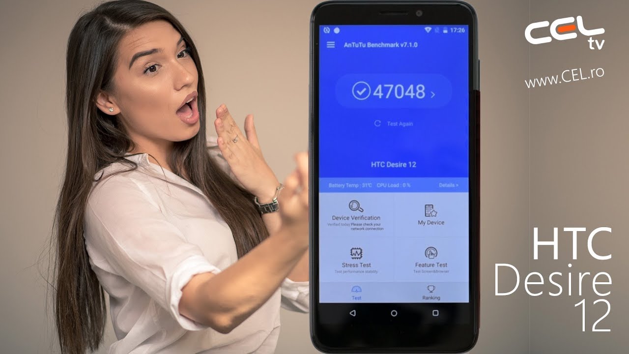 HTC Desire 12 - foarte usor si cu design premium - unboxing review