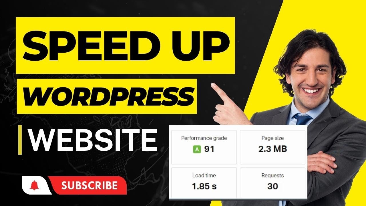 How To Speed Up Your WordPress Website For Free - Increase WordPress Website Speed
