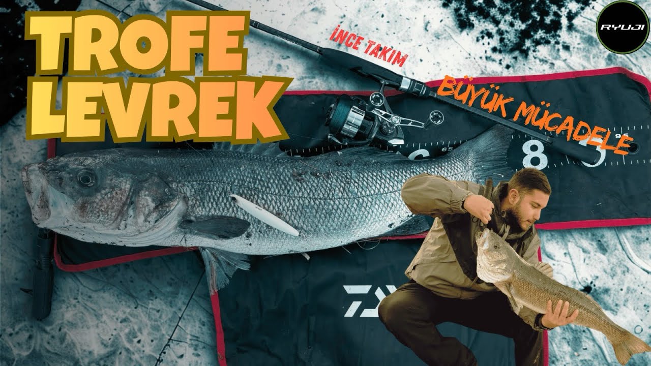 AYVALIK  SAHİLİNDE / Adrenalin Dolu Levrek Avı!