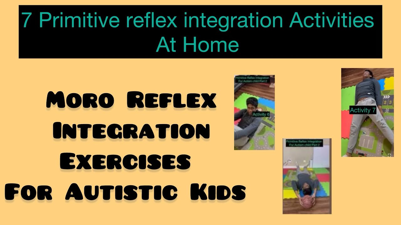 Moro Reflex integration Exercises for Autistic kids l Primitive reflex Asd #autism #asd #autistic