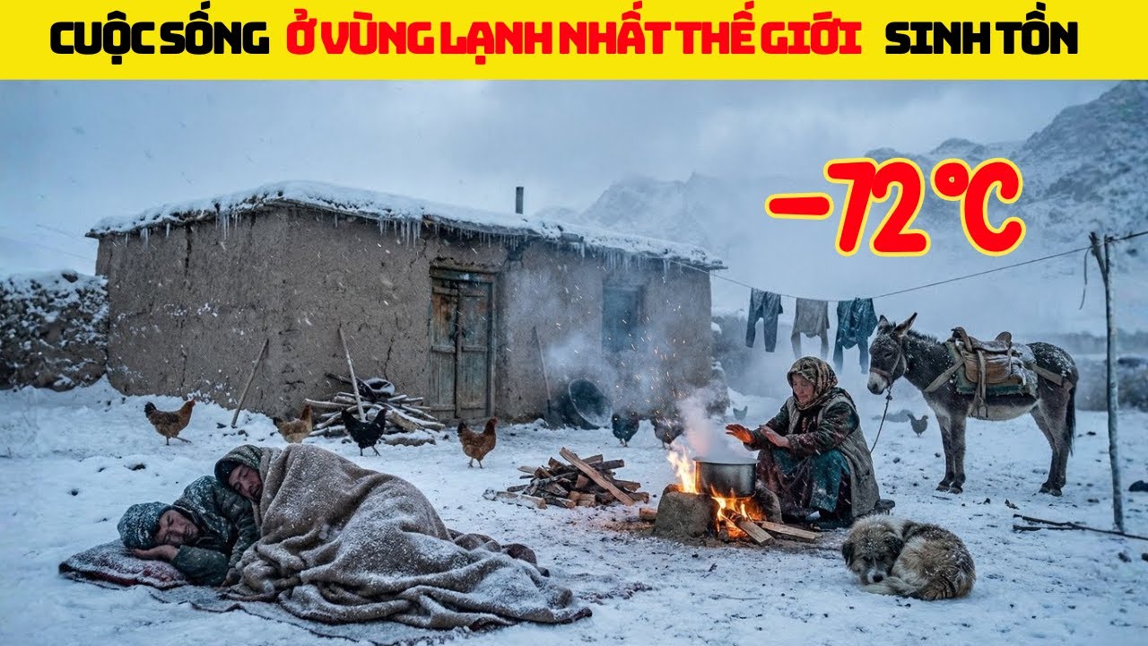 Cuộc Sống Vùng Cực Lạnh Nhất Thế GIới -72 °C Của Người Đàn Ông Sống Sót 1 Mình | Em Gái Review