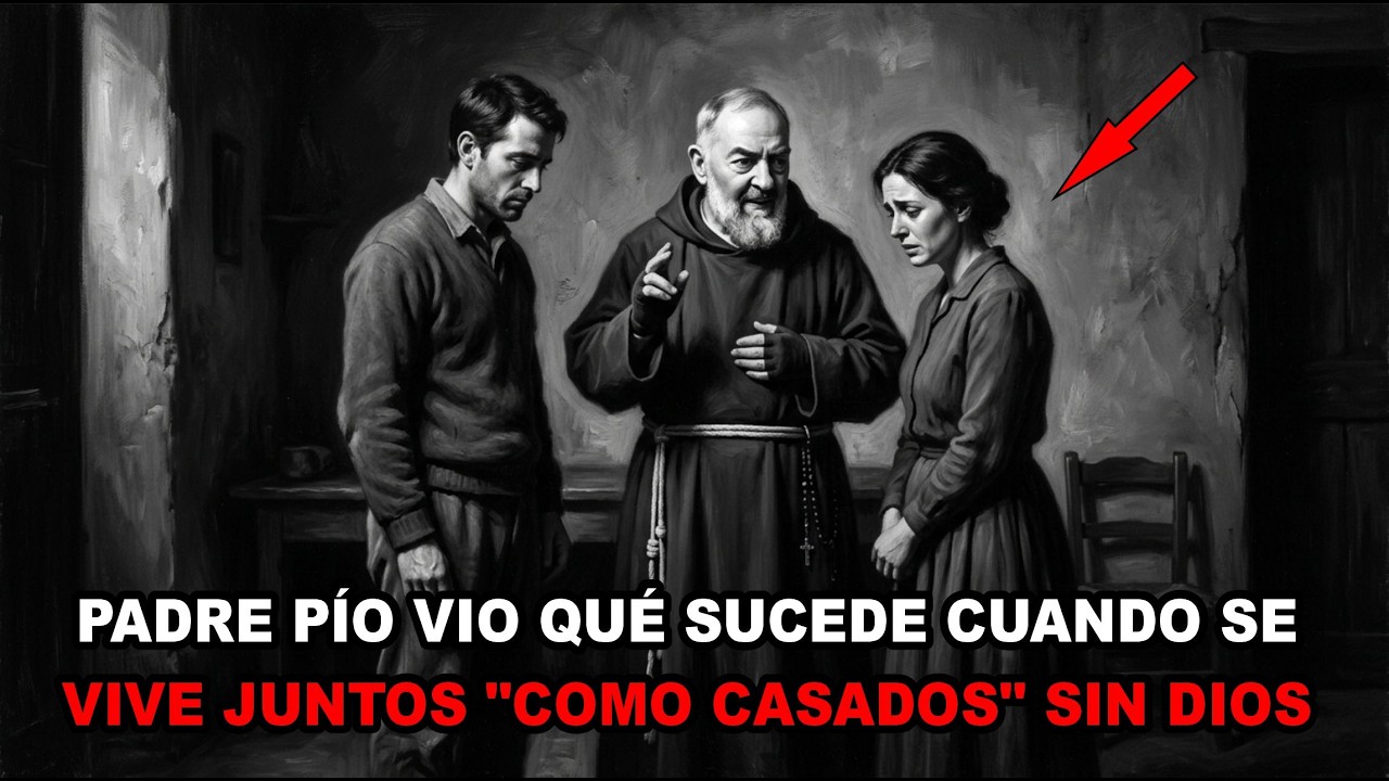 PADRE PÍO VIO QUÉ SUCEDE CUANDO SE VIVE JUNTOS 