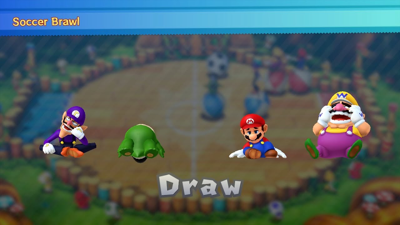 Mario Party 10 Mario Party #933 Mario vs Wario vs Waluigi vs Spike Chaos Castle Master Difficulty