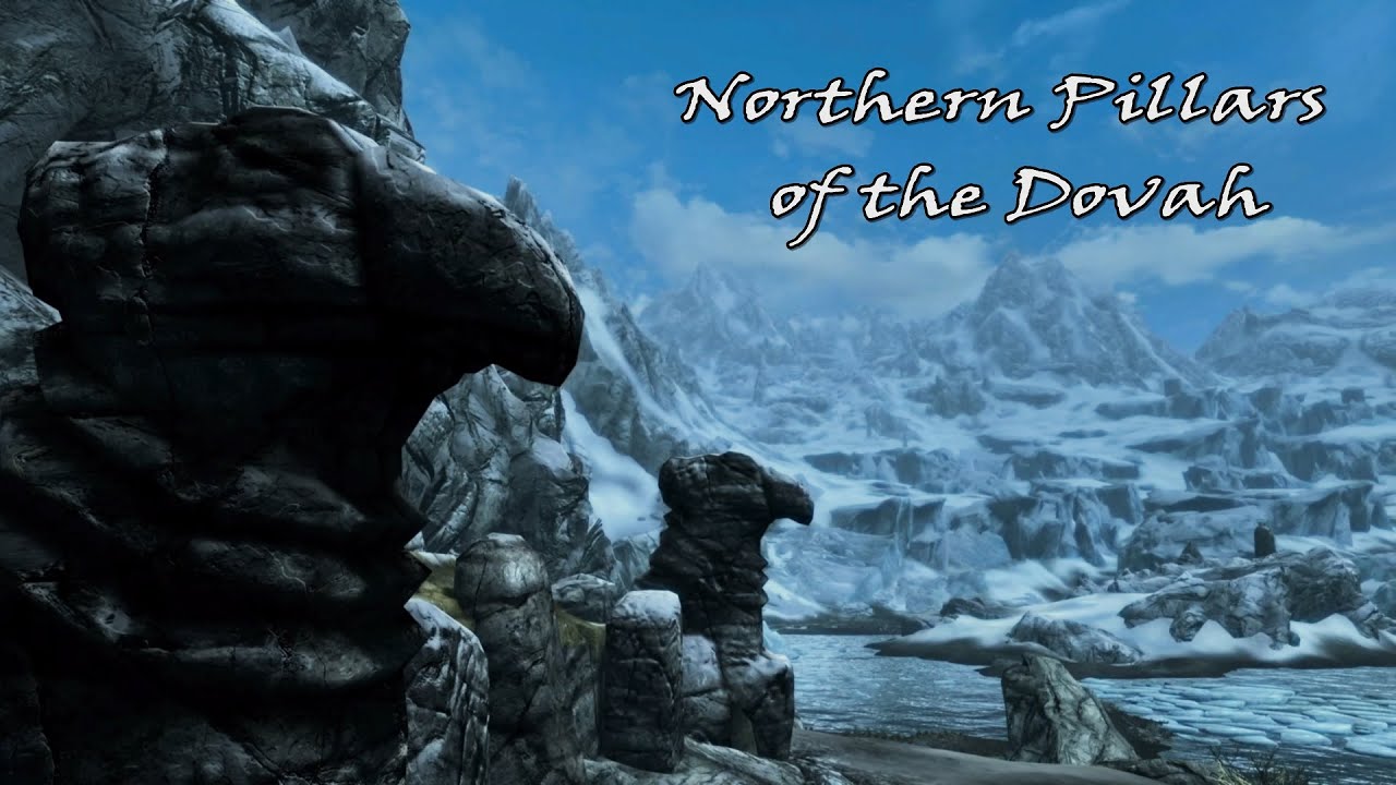 Skyrim  -  Northern Pillars of the Dovah