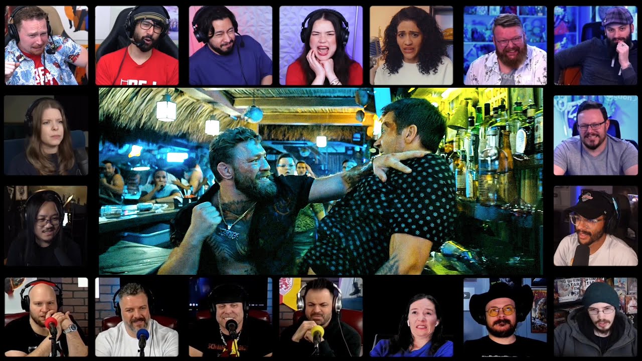 Bar Fight Scene | ROAD HOUSE (2024) * Reaction Mashup