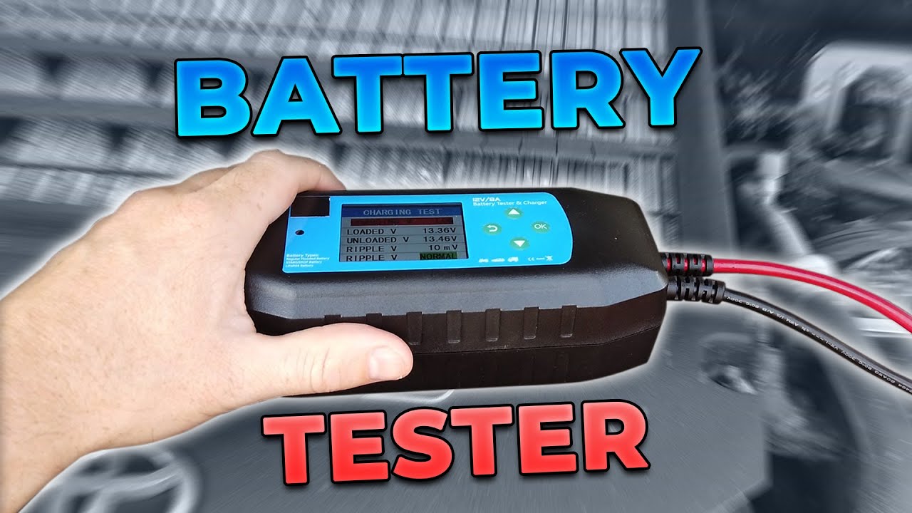 Car Battery Charger & Battery Tester &ndash; TestnCharge