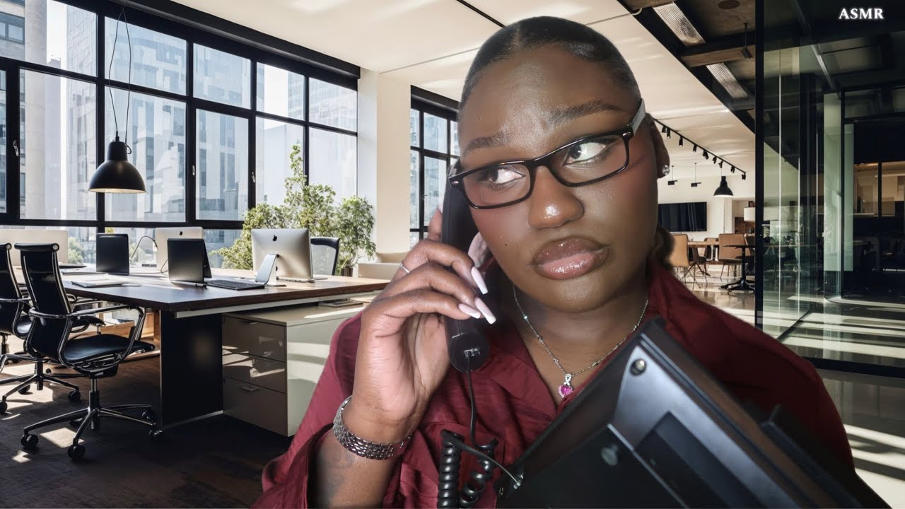 ASMR | The OFFICE SIREN FLIRTS With You While Checking You In!!!
