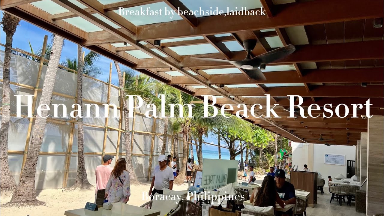 [菲律賓飯店]長灘島Boracay, Henann Palm beach, sunset sail, island jumping & D'mall, Oriental club lounge TPE