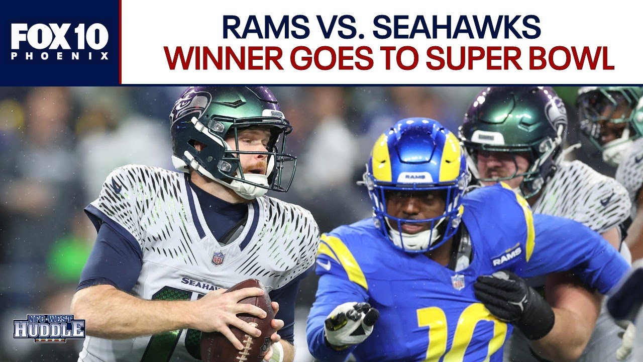 Rams, Seahawks face off in NFC Championship | NFC West Huddle | FOX 10 Phoenix