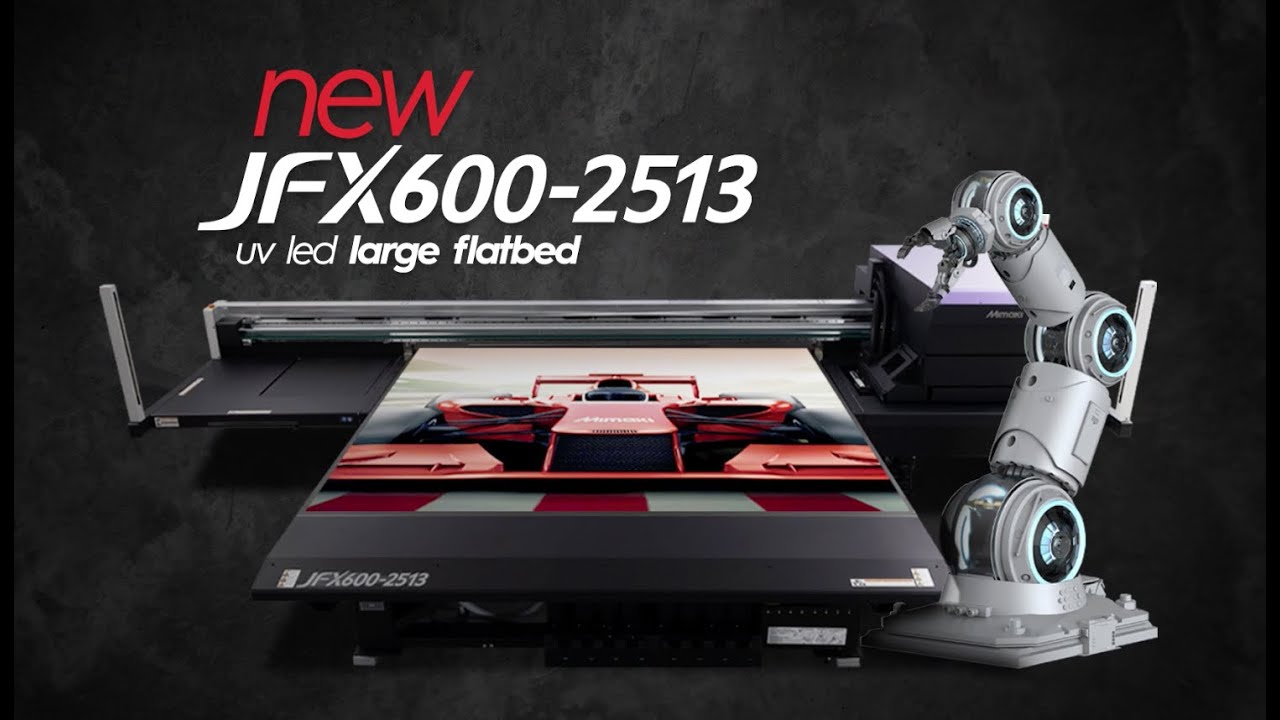 Mimaki JFX600-2513 Robot -  Automatização de impressão digital