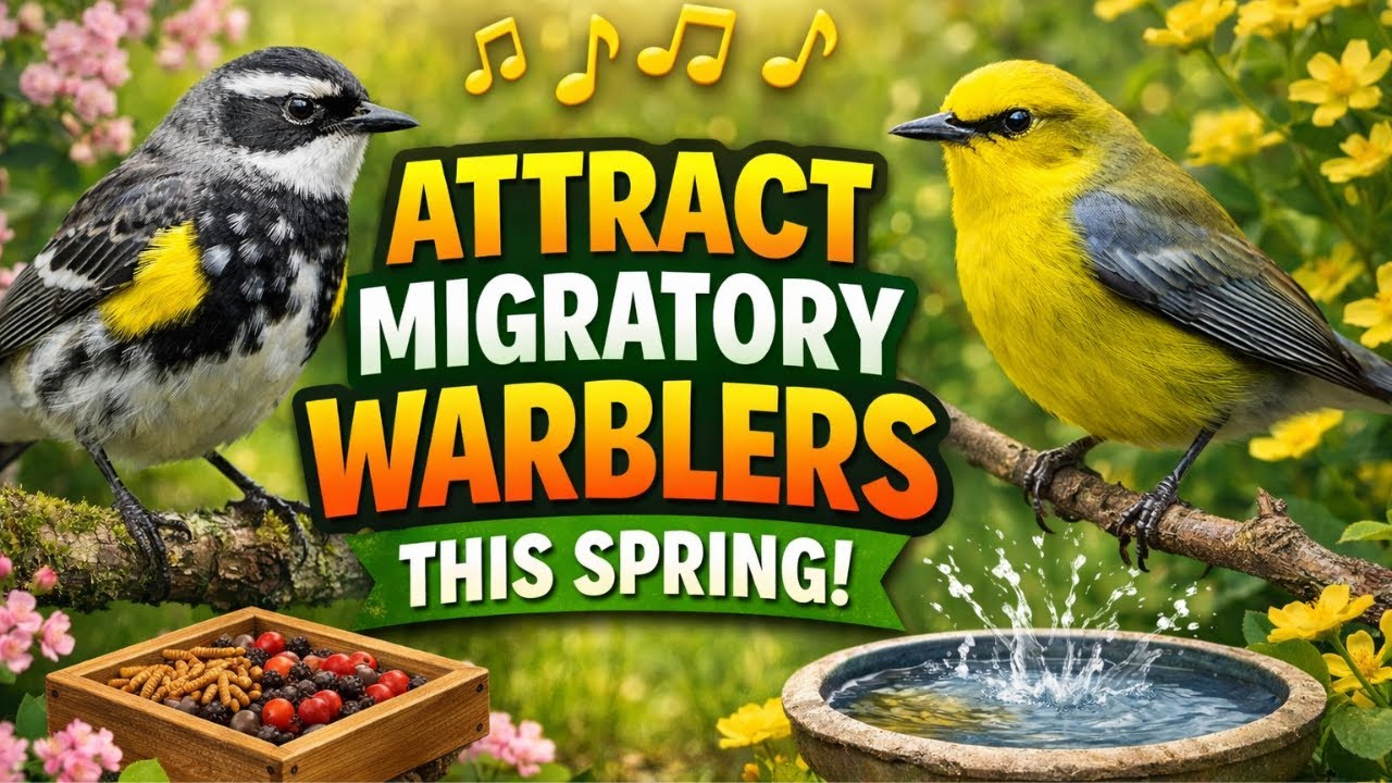How to Attract Migratory Warblers in Spring
