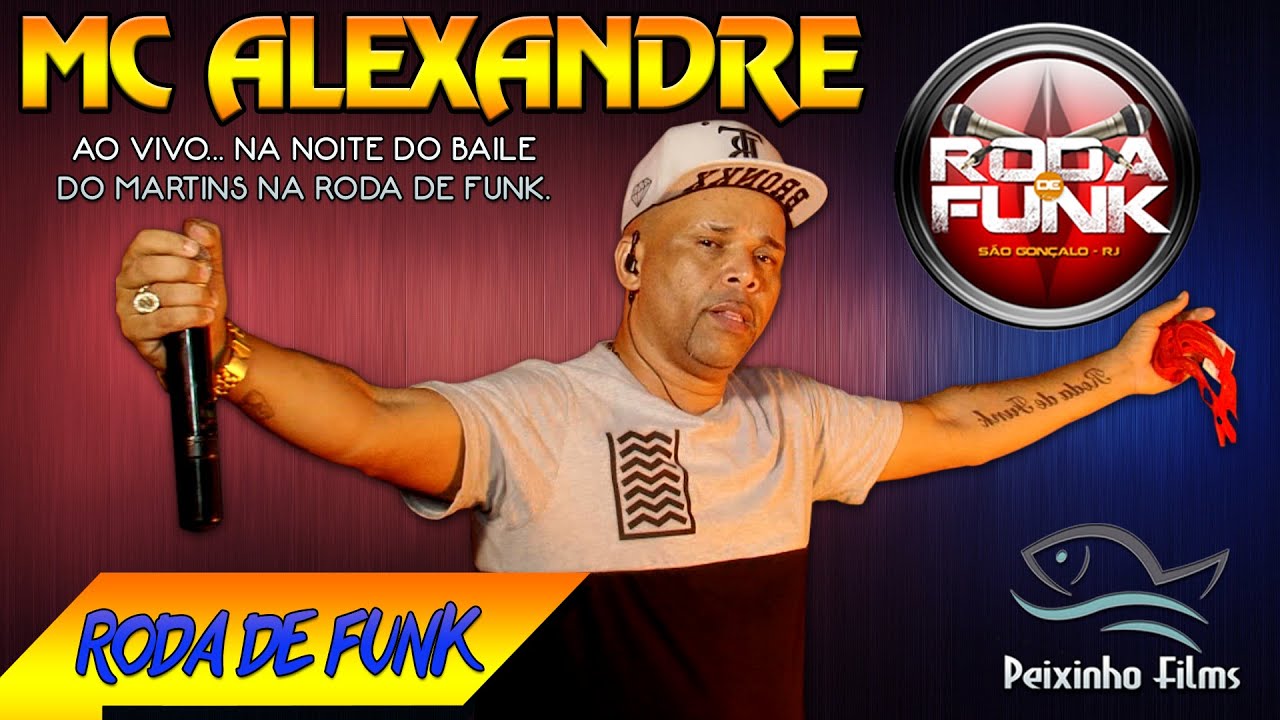 MC Alexandre :: Ao vivo na Noite do Baile do Martins na Roda de Funk :: &Aacute;udio Dispon&iacute;vel