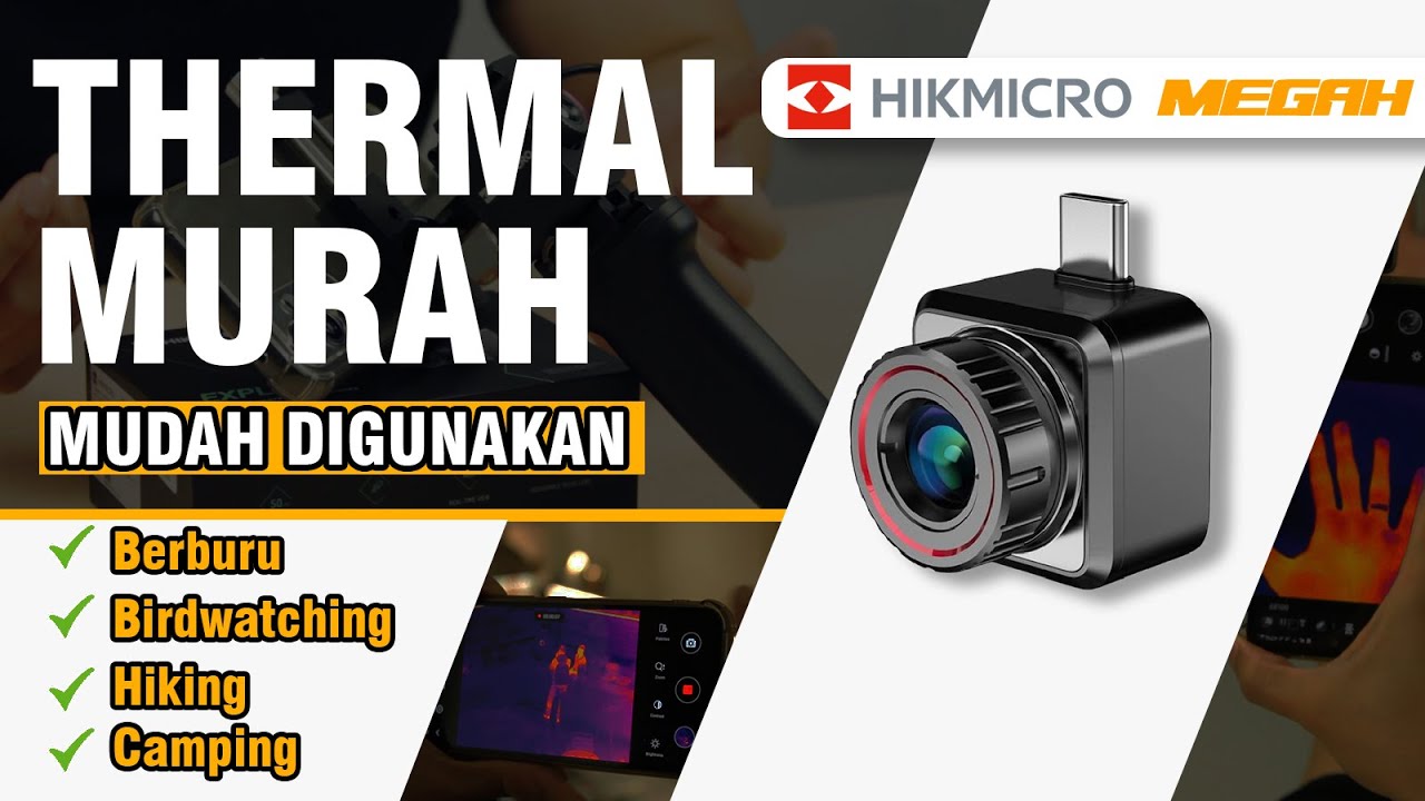 HIKMICRO E20 PLUS REVIEW | CARA PASANG HIKMICRO THERMAL E20 DAN BRACKET LENGKAP!!