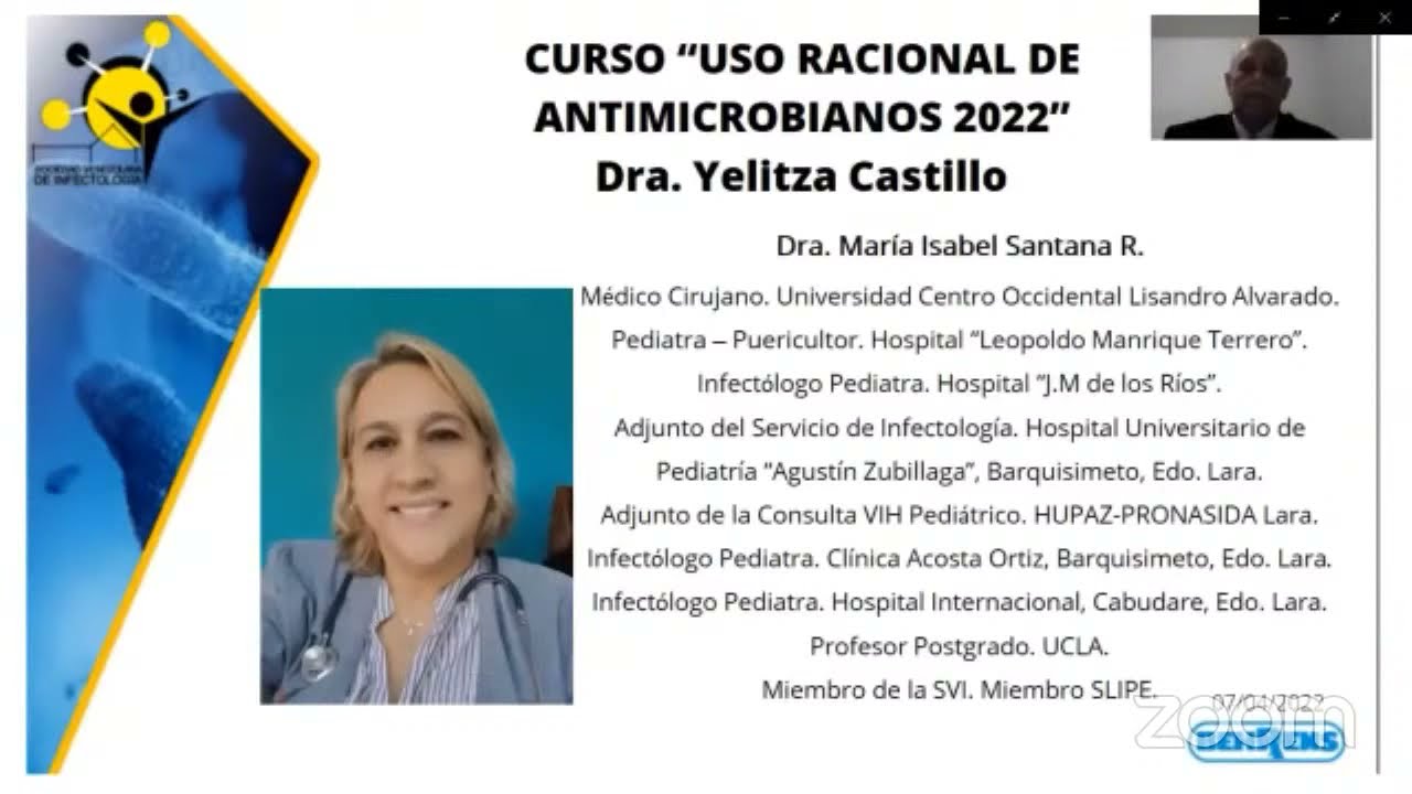Curso ATB - W02 - Resistencia bacteriana a antibióticos en Pediatría - Dra. María Isabel Santana