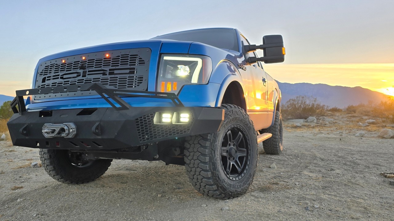 X-BULL 13,500 XRS Winch Install on 12th Gen F-150