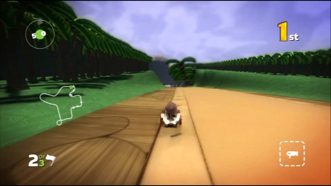 Mario Kart 64 DK Jungle Parkway - LittleBigPlanet Karting