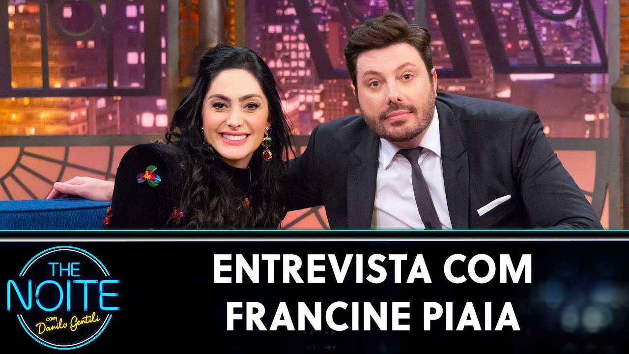 Entrevista com a modelo e ex-BBB Francine Piaia | The Noite (18/04/22)