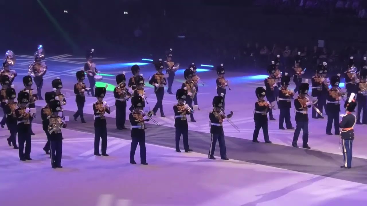 Koninklijke Militaire Kapel Johan Willem Friso tijdens Nationale Taptoe 2025