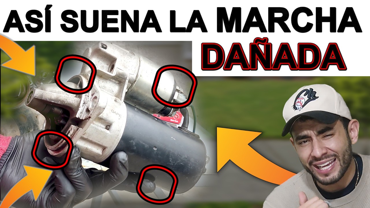 TODOS LOS RUIDOS DEL MOTOR DE ARRANQUE DAÑADO | MARCHA en MAL ESTADO Sonido al ENCENDER MOTOR AQUÍ 💥