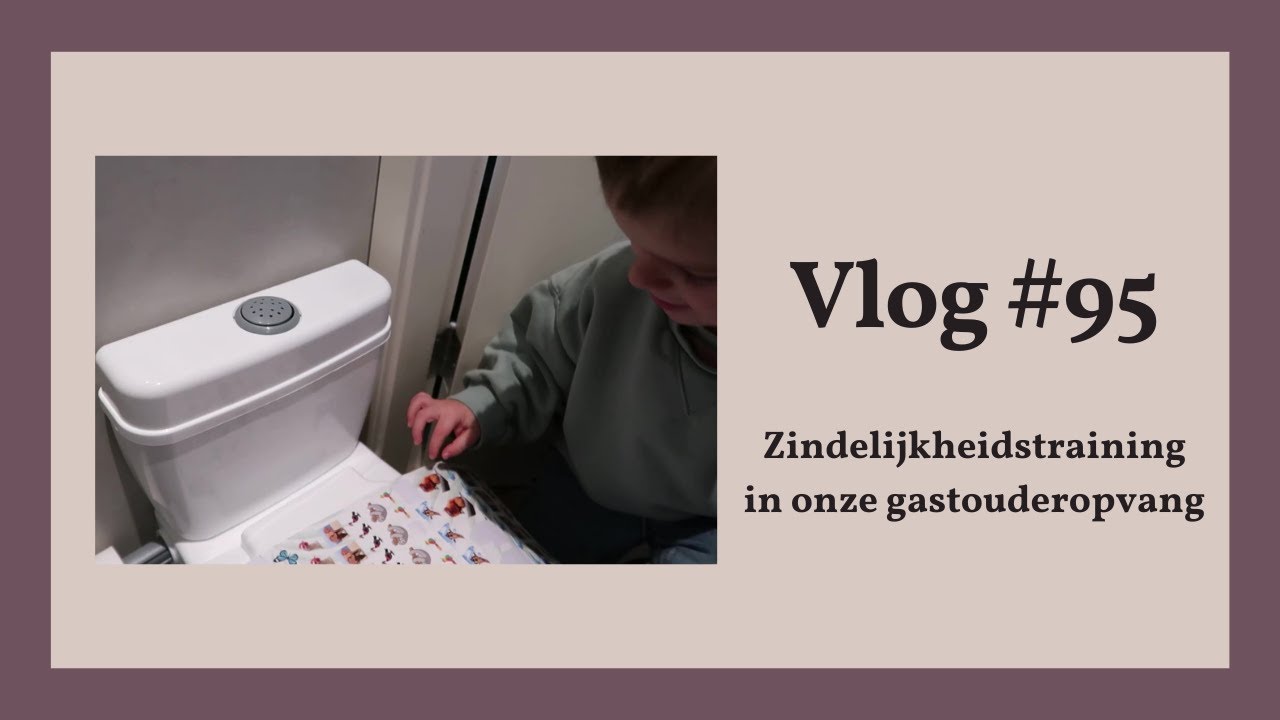 VLOG #95  Zindelijkheidstraining in onze gastouderopvang