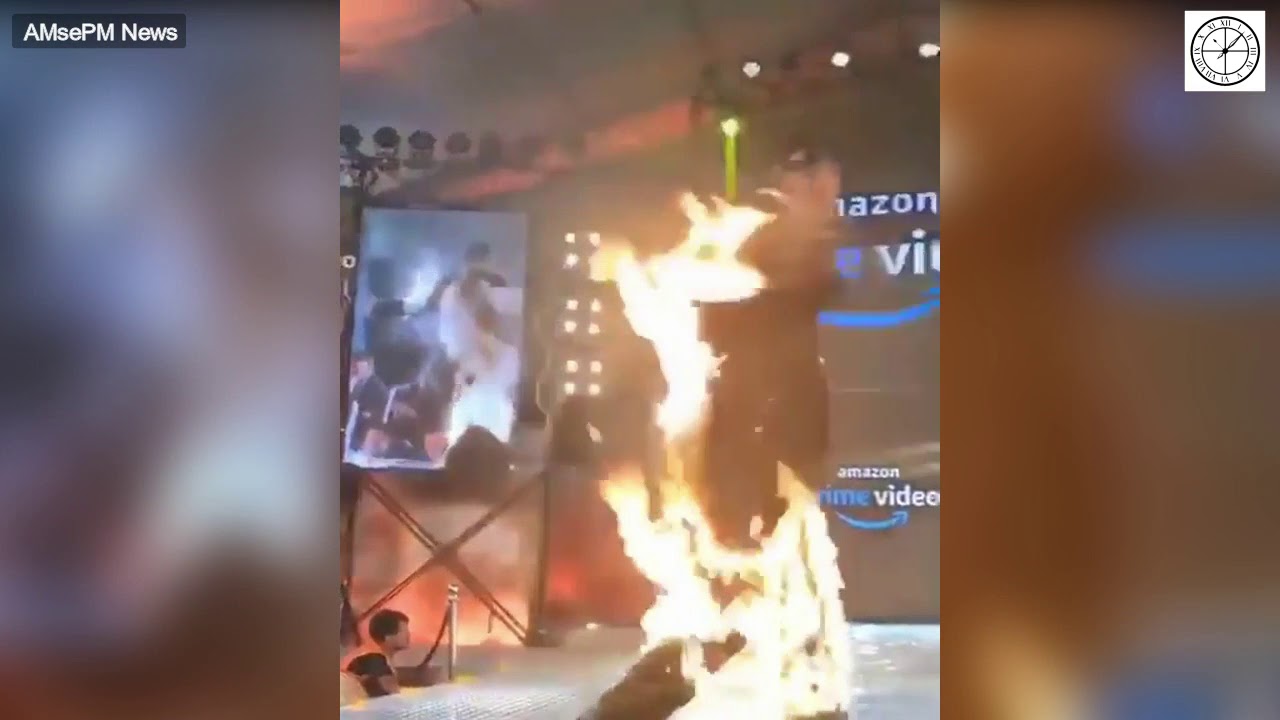 Akshay Kumar sets himself on fire! | AMsePM News