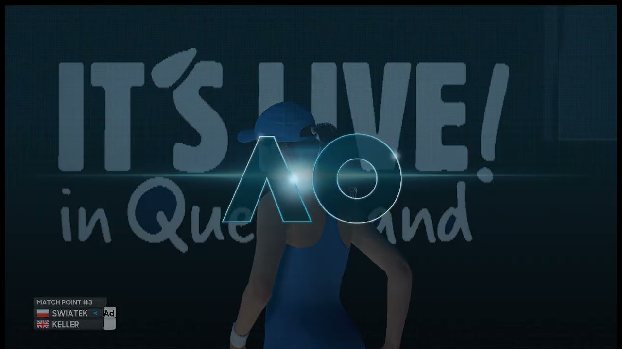 AO Tennis | Champion Tour | Brisbane | R1 | Iga Swiatek vs T. Keller