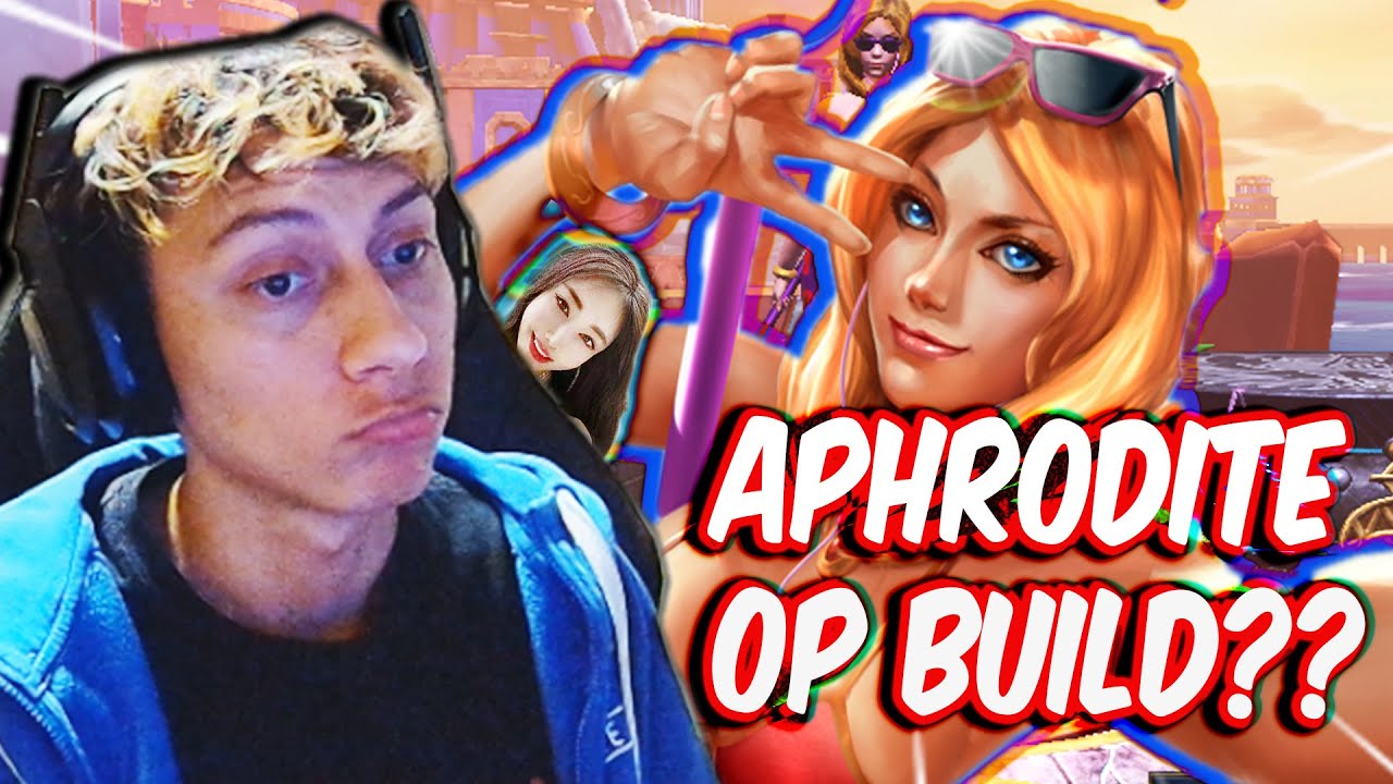 APHRODITE BUILD OP? - SMITE CONQUEST (RANKED)