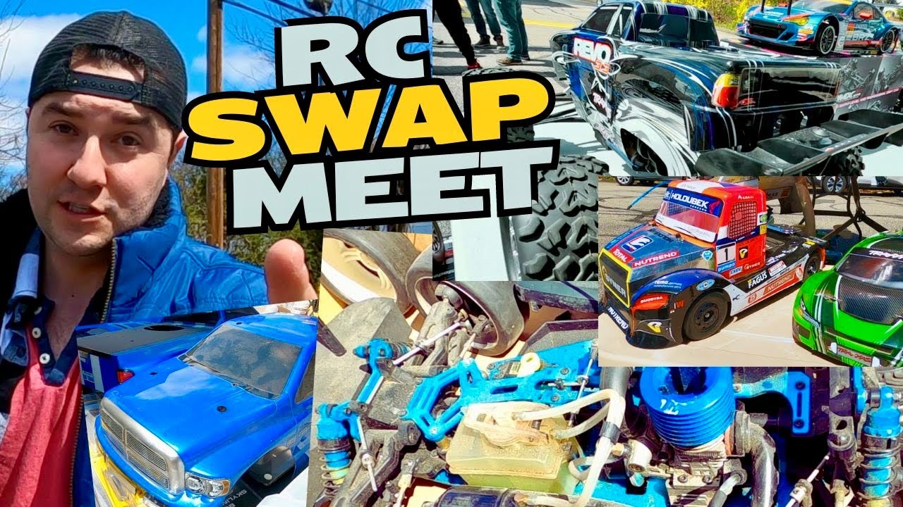 RC Swap Meet Let's Go - Tons of Nitro & Electrics for Sale (best RC video)