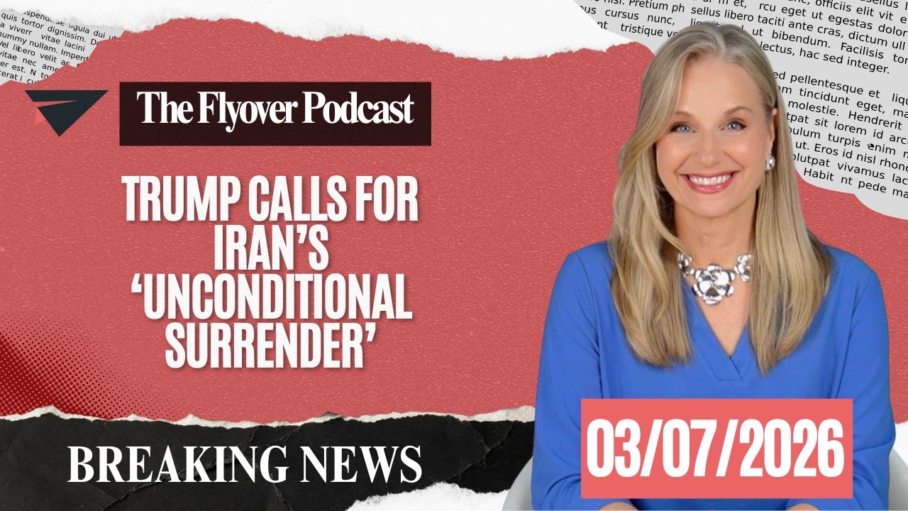 TRUMP CALLS FOR IRAN’S ‘UNCONDITIONAL SURRENDER’, BREAKING NEWS