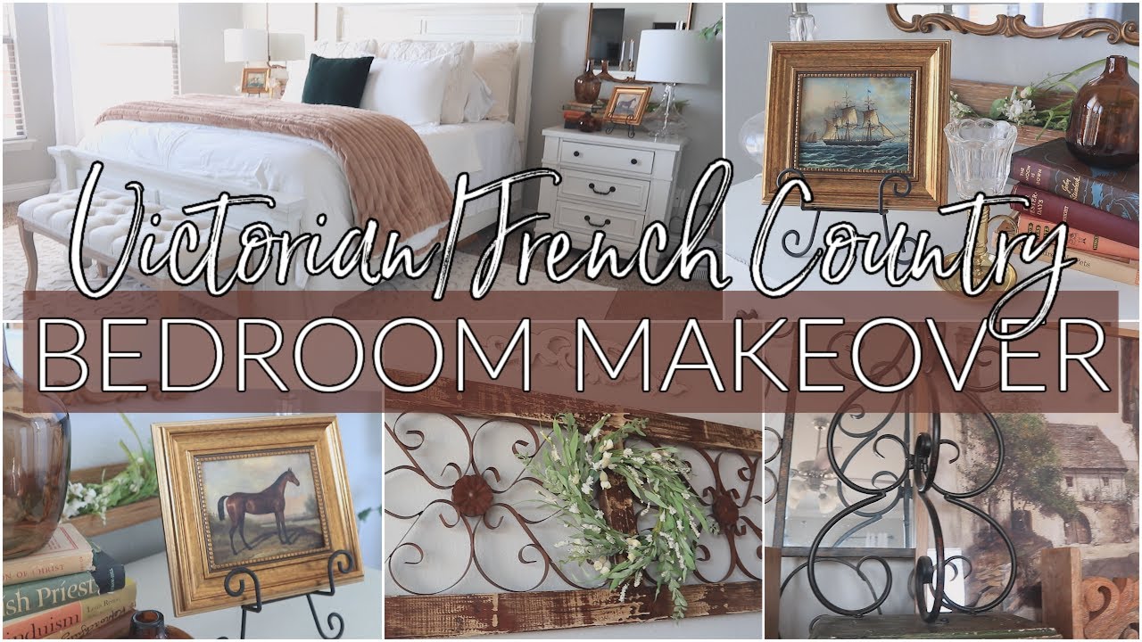 DECORATE WITH ME | MY BRAND NEW MASTER BEDROOM REVEAL | Victorian & French Country Elements