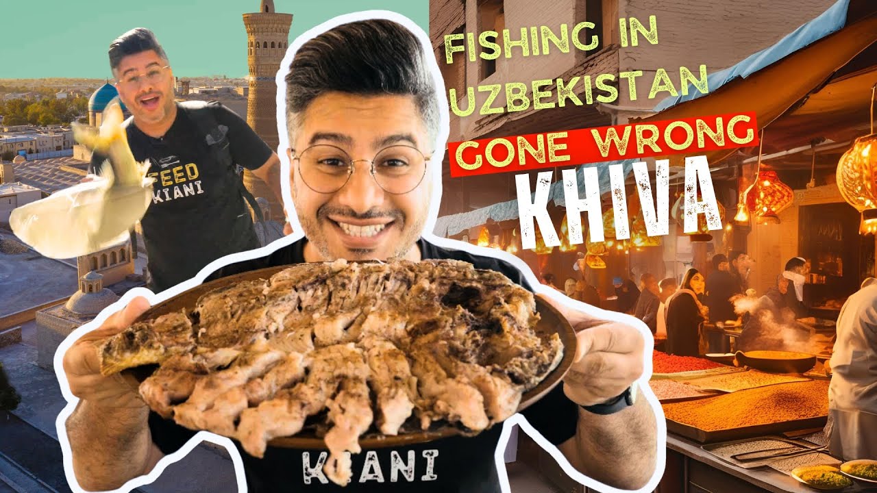 Exploring Khiva🇺🇿: Traditional Foods, Ichan Kala & Sazan Fish Adventure