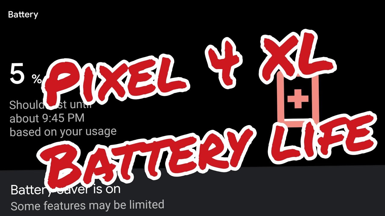 Pixel 4 XL Battery Life Week 1