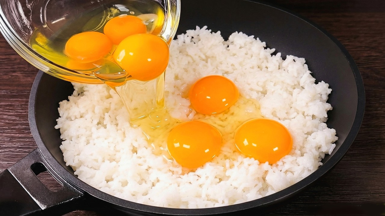 Haben Sie Reis und Eier zu Hause? 😋2 rezepte sind schnell, es ist schnell und einfach!