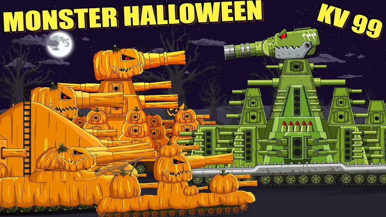 All Series Monster Halloween /Nina tank cartoon