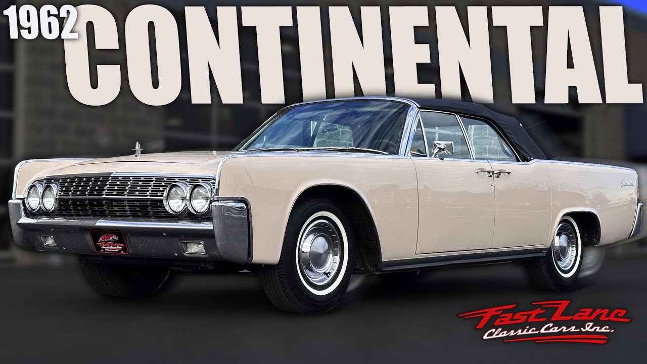 This ’62 Continental Has Only 23,620 Miles! Luxury Time Capsule For Sale at Fast Lane Classic Cars!