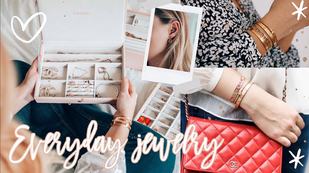 EVERYDAY JEWELRY 💍 | CARTIER, TIFFANY, MARIA TASH & MORE | Axelle Blanpain