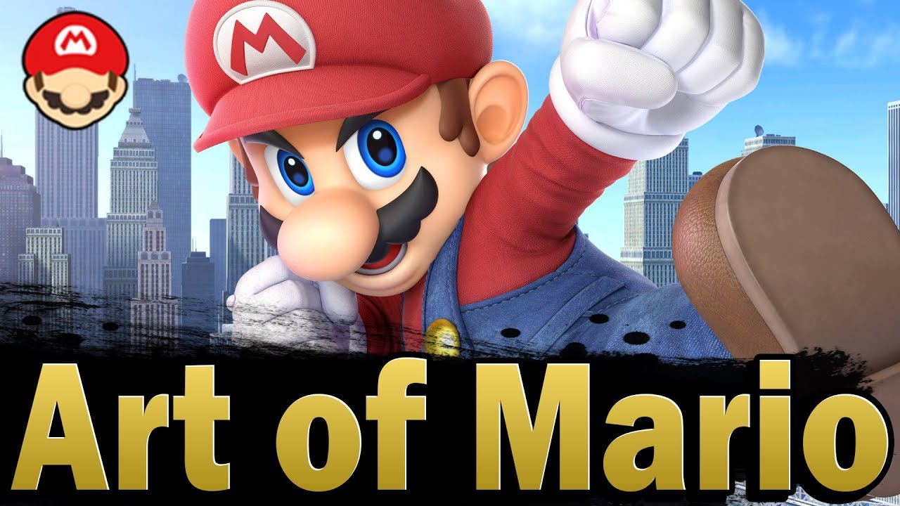 Smash Ultimate: Искусство Марио