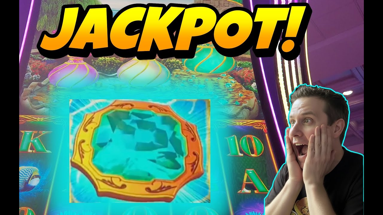 Поменял автомат и сорвал большой куш на Mystery of the Lamp! @DelawareParkCasino