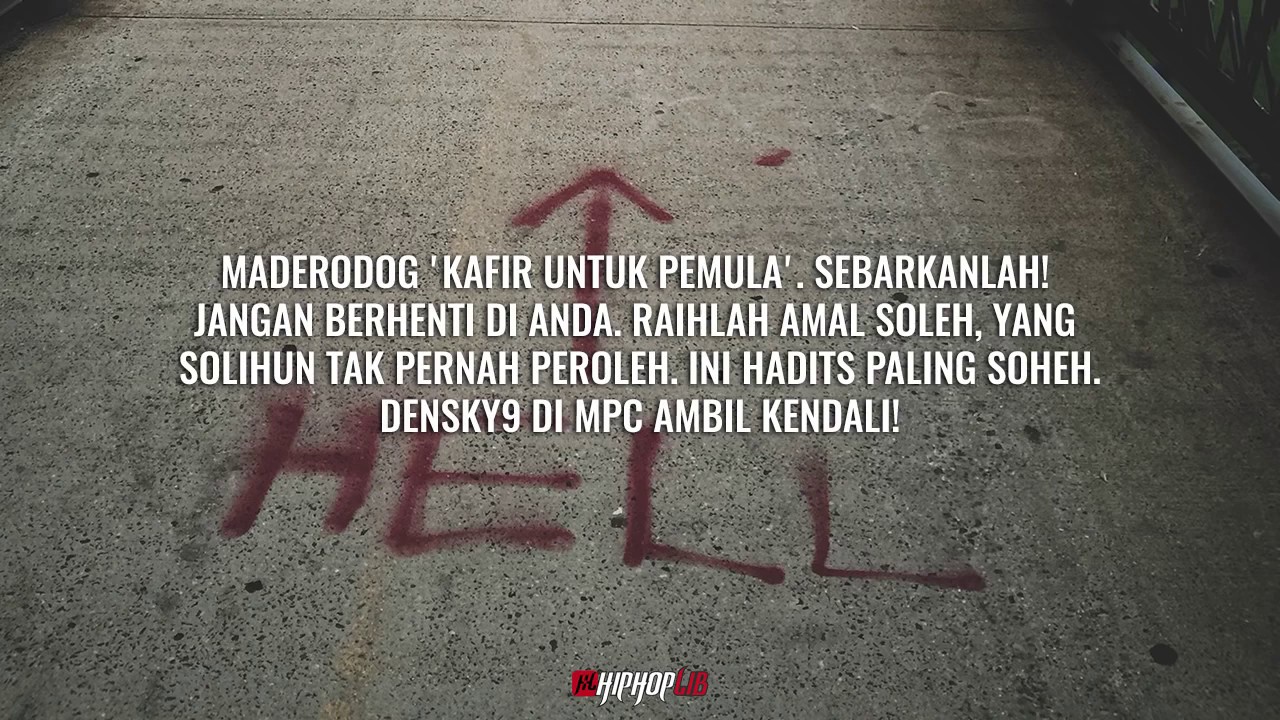 KAFIR UNTUK PEMULA LIRIK (MADERODOG)