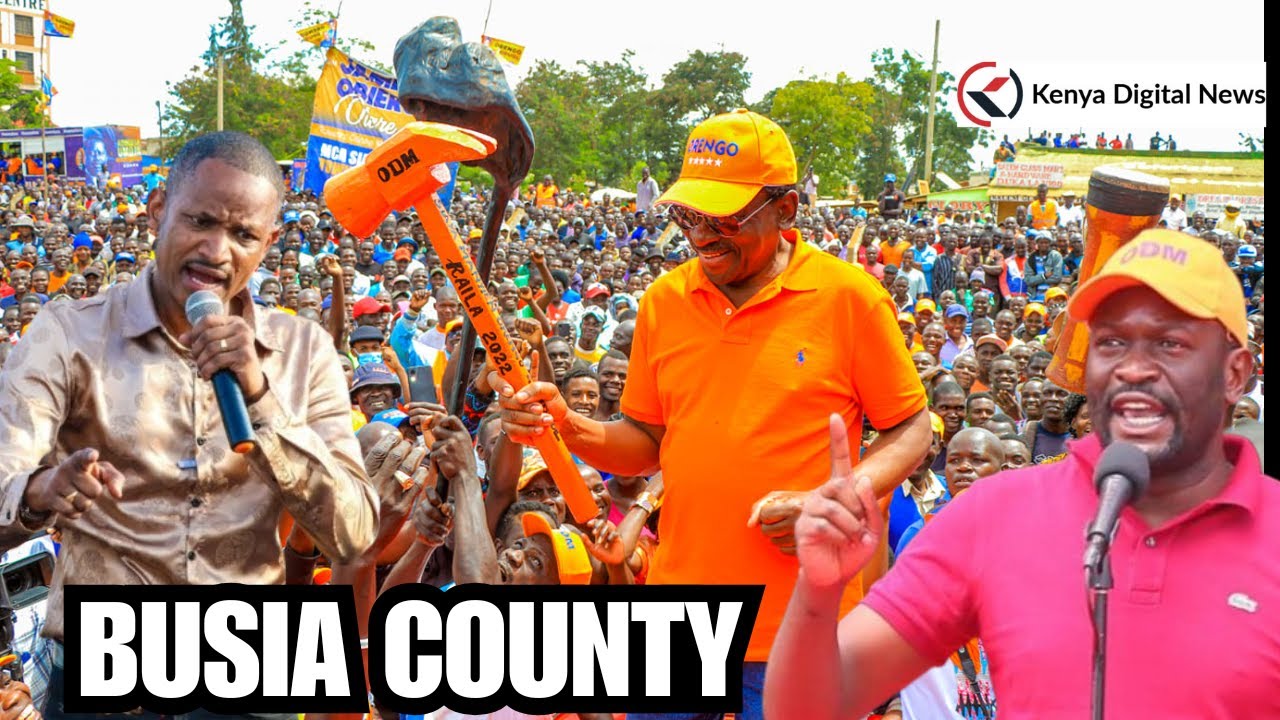LIVE: Sifuna, Babu Owino, Orengo, Onyonka and Osotsi STORM Busia County for 'LINDA WANANCHI TOUR'