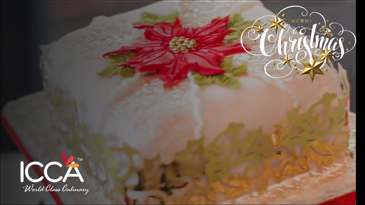 Christmas Recipes 2020 - Christmas Fruit cake Decoration | ICCA Dubai