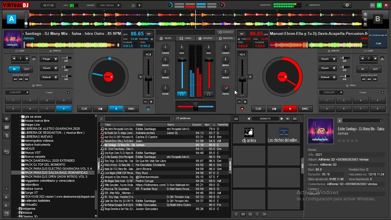 Mezcla de Salsa Baul 2024 Virtual Dj Arlex