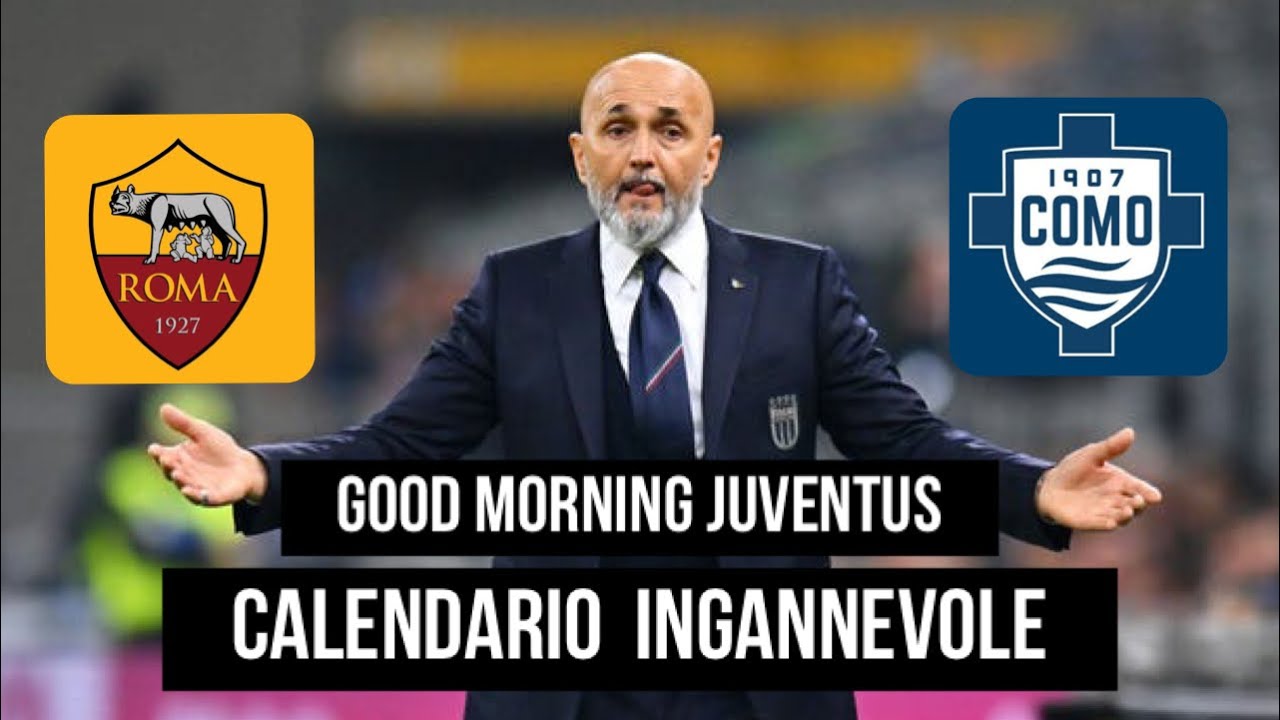 CALENDARIO INGANNEVOLE   GOOD MORNING JUVENTUS