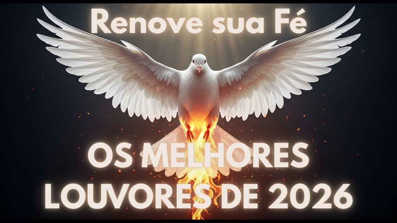 Renove Sua Fé Em 2026 Com Os MELHORES LOUVORES E SALMOS CANTADOS, Música Gospel Brasileira