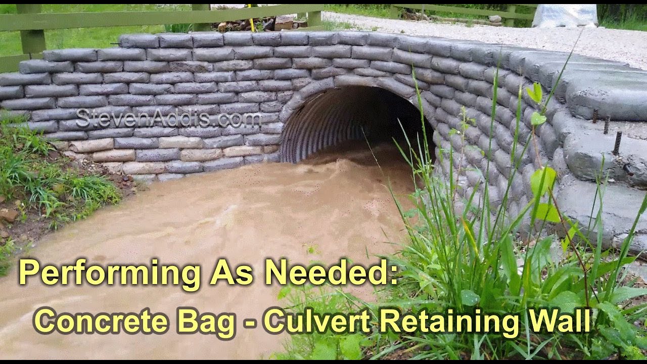Culvert & French Drain Performing As Needed - May 9th